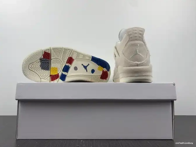 (W) Jordan Blank 4 Canvas Retro DQ4909-100 0704